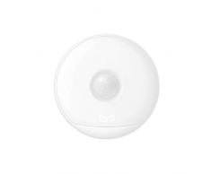 YEELIGHT Veilleuse avec détecteur de mouvement (rechargeable) | Veilleuse pour chambre denfant, chambre à coucher et couloir | Détecteur de mouvement | Version européenne, blanc