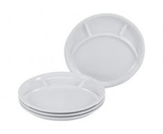 Creatable, 22922, Serie and Grill UNIVERSAL, Dishes set, Fondue Plate 4 pieces