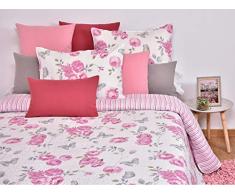 MI CASA 270 x 270 Boutis Mia (180) + 2 FC 50 x 70 cm, Coton, 50% Polyester, imprimÃ©