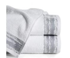 Eurofirany Lot de 6 Serviettes de Toilette en Coton avec Motifs colorÃ©s 50 x 90 cm