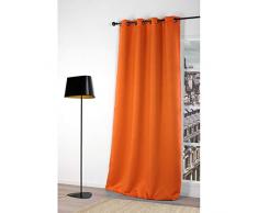 FENETRE SUR COUR Rideau Occultant 230G, Orange, Taille 140x180