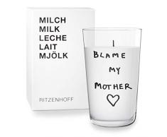 RITZENHOFF Hugo Guinness Verre à Lait en Cristal 250 ML