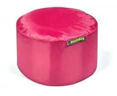 Pushbag Pouf, Polyester, Rose, 50 x 50 cm