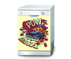 Decusto Autocollant Car Crash â Autocollant pour Lave Vaisselle