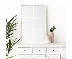 Kenay Home Miroir Mural Soft Blanc
