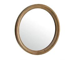 Dcasa Miroir Mural en Bois/Verre pour décoration de la Maison Unisexe Adulte, Multicolore (Multicolore), Unique