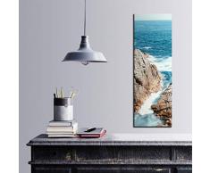 Bonamaison DÃ©coration Murale Impression sur Toile, Dimensions: 30 x 90 Cm - ConÃ§u et fabriquÃ© en Turquie