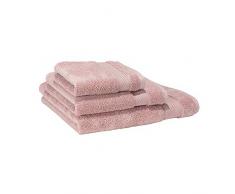 Villeroy Boch Pure Serviette de Bain en Coton Rose Pastel 67 x 100 cm
