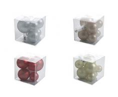 Galileo Casa 2196825 Guirlande Lumineuse 8 Boules Mixtes avec LED, Multicolore, Non