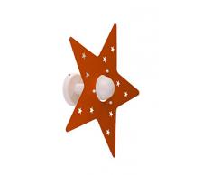 La Luce del Futuro 1198/AP.Arc Applique murale plafond 60 W, orange