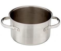 PADERNO 11007â18Â Haute Cocotte, 2Â poignÃ©es en Acier Inoxydable, 18Â cm