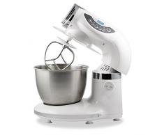 PME Robot PÃ¢tissier Mixeur Batteur, Blanc