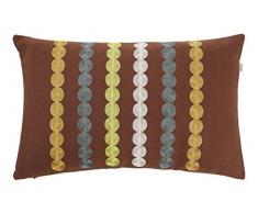 Dutch Decor Coussin Fonta 30x50 cm Vert - Coussins Déco - Oreiller Décoratif - Déhoussable - Zippé