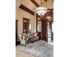 Nourison Tapis en Laine NZ et 50 % Viscose Multicolore 114 x 175 cm