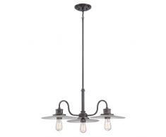 Quoizel QZ/ADMIRAL/3P IB Lustre Bronze 76,2 x 76,2 x 38,1 cm