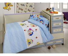 Bahar Class Home Collection Parure de lit pour Enfant, Multicolore, 100 x 160 cm, 4 pièces