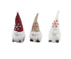 Galileo Casa Lot de 24 cintres en Feutre PÃ¨re NoÃ«l 13 cm