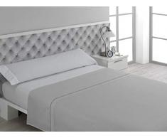 Don Drap Plat en Coton Gris 135 cm