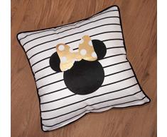 Herding DISNEY MINNIE MOUSE Coussin, 40 x 40 cm, Polyester, Blanc
