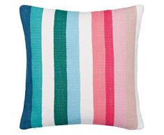 Joules Cornish Coussin rayé Multicolore 40 x 40 cm