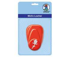 Ursus 19470075 Perforatrice à Levier Rose Taille S 16 mm, Rouge