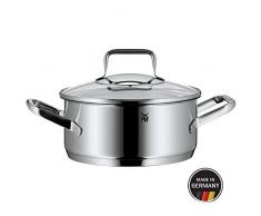 WMF 768206380 Faitout Bas Acier Inoxydable, Argent, 20 cm