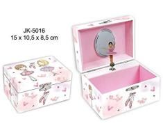 ROYMAR Boîte à Bijoux Musicale pour Armoire, Rangement de décorations, Festivals, Articles pour la Maison, Unisexe, Adulte, Multicolore (Multicolore), Unique