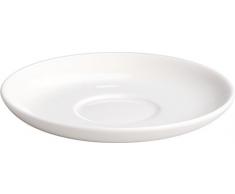 Alessi Agv29/77 All-time Soucoupe Pour Tasse à Moka en Bone China, Set de 4 Pièces
