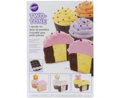 Wilton 0266111 Ensemble de Décoration pour Petits Gâteaux Plastique Multicolore 40,64 x 27,94 x 6,35 cm 2 Pièces