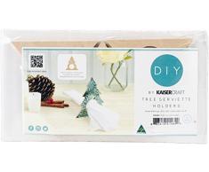 Kaisercraft au-delà de la Page MDF Arbre Serviette Ensemble de Support pour Serviettes de Table Décoration, Multicolore, 12.44 x 23.87 x 0.76 cm