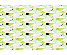 Papier Peint poster panoramique POLYGONES 4 x 2,70 m | Déco et photo murale XXL Qualité HD Scenolia