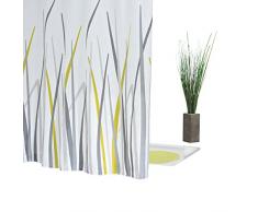 Grund ERBA Textil Duschvorhang grün 180x200 cm Rideau de Douche, Polyester, Vert, 180 x 200 cm