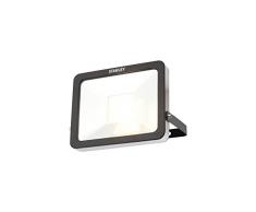 Stanley LED slim line Projecteur sans dÃ©tecteur, Acier, Noir, Acier, 3000k, 19.8 x 27.2 x 4 50watts