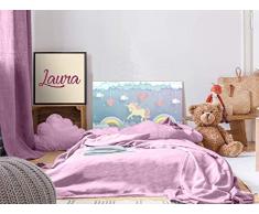 Oedim Tête de lit en PVC pour Enfant Motif Licorne 100 x 60 cm