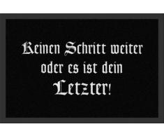 Empire Merchandising 623508 Nest pas plus, Paillasson, Taille 60 x 40 cm, Matière Polypropylène