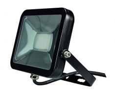 Perel LEDA4002NW-B Projecteur LED Design, Aluminium, 20 W, Blanc