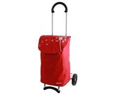 Andersen Poussette de Marché Scala Bea Rouge, Taille Unique