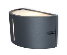 Applique murale/Lampe dextérieur en Anthracite avec 3 lumière austritten â pour ampoule E27 max. 60 W