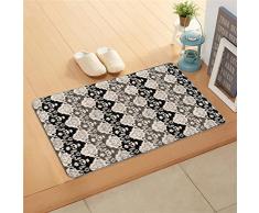 Bonamaison Paillasson dÃ©coratif Multicolore 40 x 70 cm