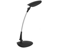 Aluminor NEWTON 1 LT N Lampe de Bureau LED, MÃ©tal, IntÃ©grÃ©, 7.4 W, Noir