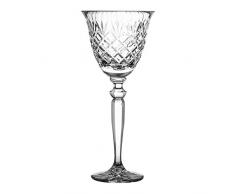 Crystelle aljulia 07577Â vin Verre, Cristal, 200Â ML, 9, 5Â x 22Â cm
