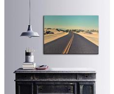 Bonamaison DÃ©coration Murale Impression sur Toile, Dimensions: 100 x 70 Cm - ConÃ§u et fabriquÃ© en Turquie