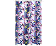 Spirella 10.18683 DV-PEVA Superhero Blue/Red, 180X200 cm Rideau de Douche, 180 x 200 cm