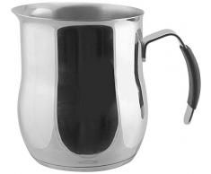 Ilsa Omnia Pot à Lait 10 Tasses, Acier Inoxydable