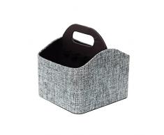 Korbond Bureau Chesterfield Mini Atelier Carryaway, Polyester, gris, taille unique