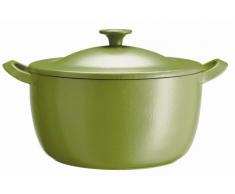 Tefal Jamie Oliver Cocotte en Fonte & Couvercle Vert Citron 16 cm