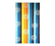 BarcelÃ³ Hogar Serviette de Plage Summer en Ã©ponge 70 x 140 cm, 11 Bleu