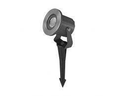 Brumberg 60103223, Projecteur LED, métal, noir mat, 8,7 x 8,7 x 29,8 cm