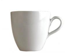 Alessi Sg53/87 Mami Tasse à Café-filtre en Porcelaine Blanche, Set de 6 Pièces