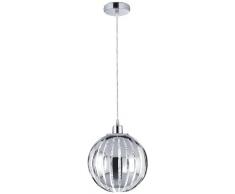 Trio 304000106 Lampe suspension 1 x E27 / 60 W / 130 cm Chrome